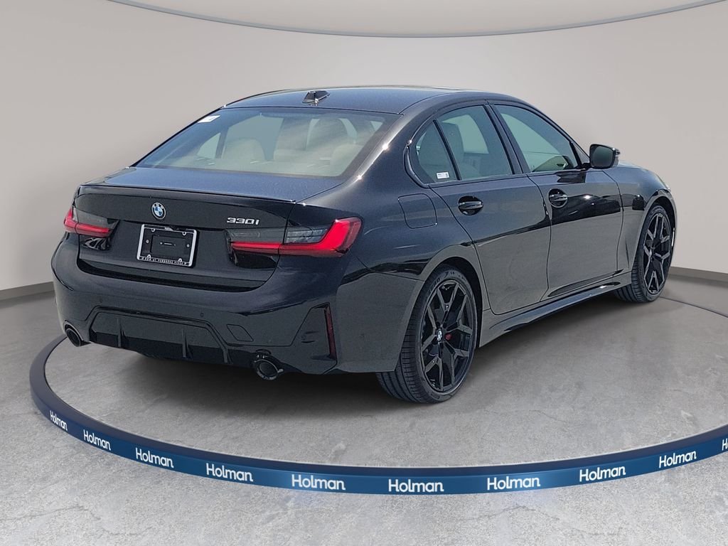 New 2026 Black Sapphire Metallic BMW 330i image 4