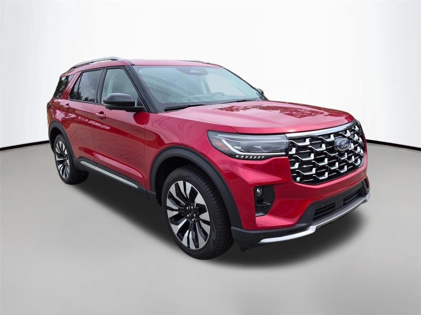 New 2026 Rapid Red Metallic Tinted Clearcoat Ford Platinum image 3