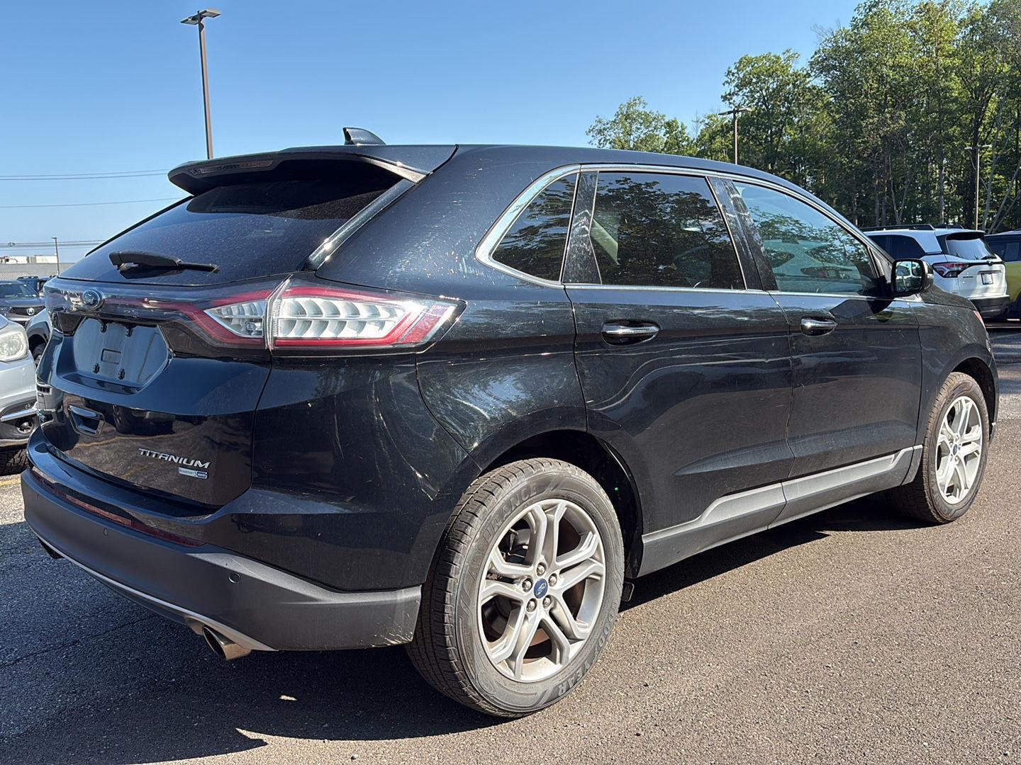 Used 2018 Shadow Black Ford Titanium image 18