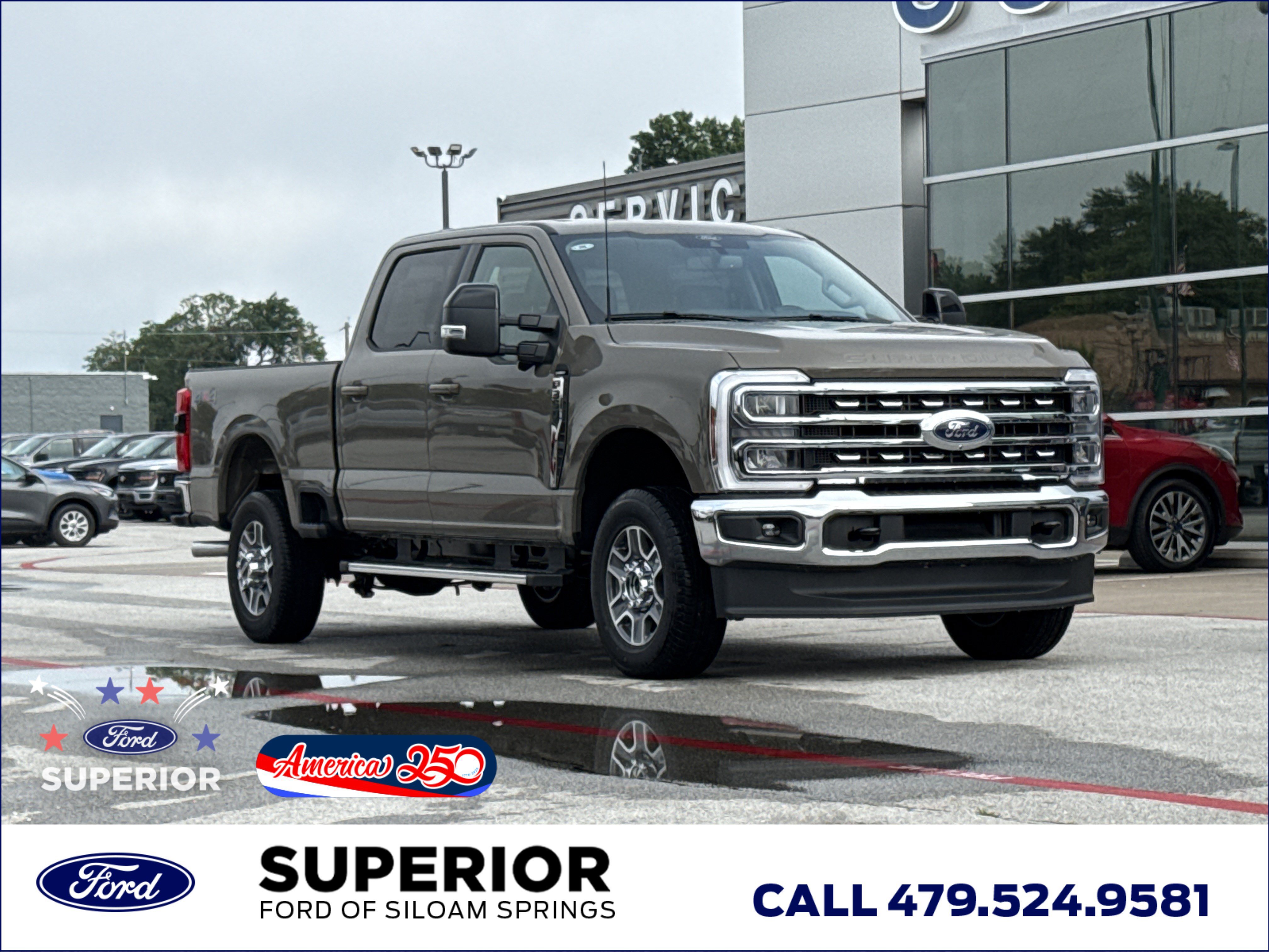 New 2026 Marsh Gray Ford Lariat 4WD image 1