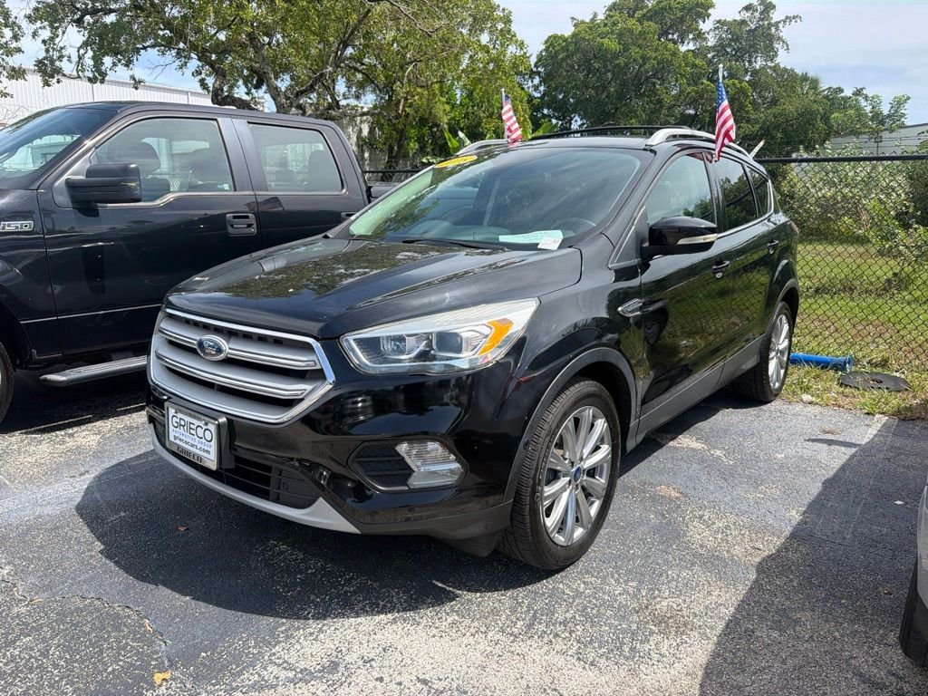 Used 2018 Black Ford Titanium image 3