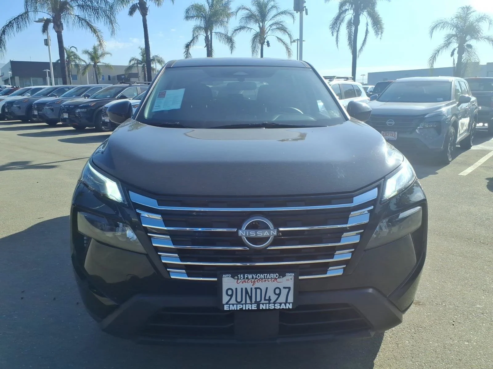 Certified Used 2025 Super Black Nissan SV image 2