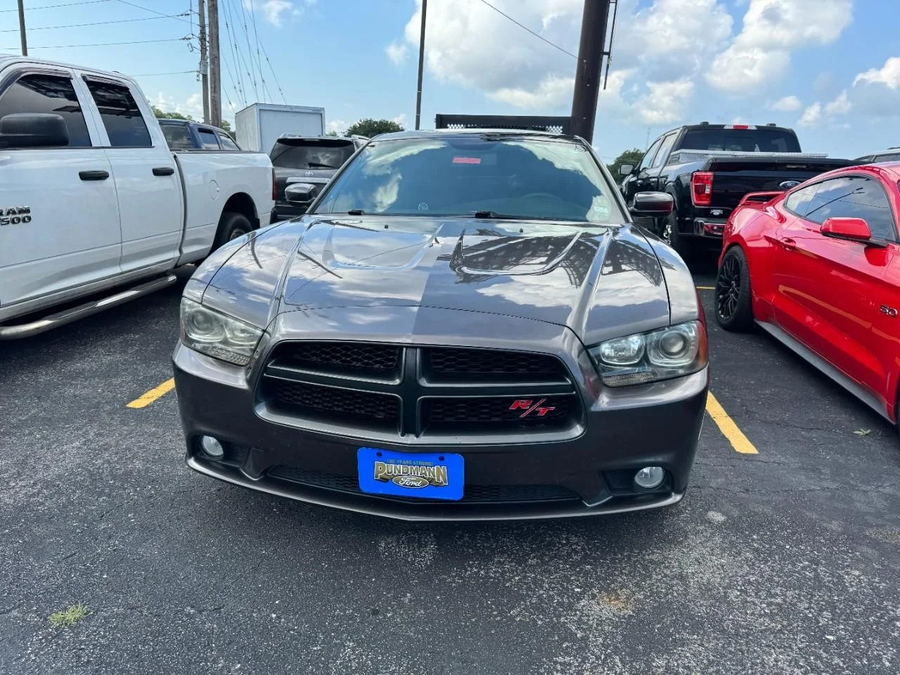 Used 2014 Granite Crystal Clearcoat Metallic Dodge 4dr Sdn RT 100th Anniversary RWD image 4