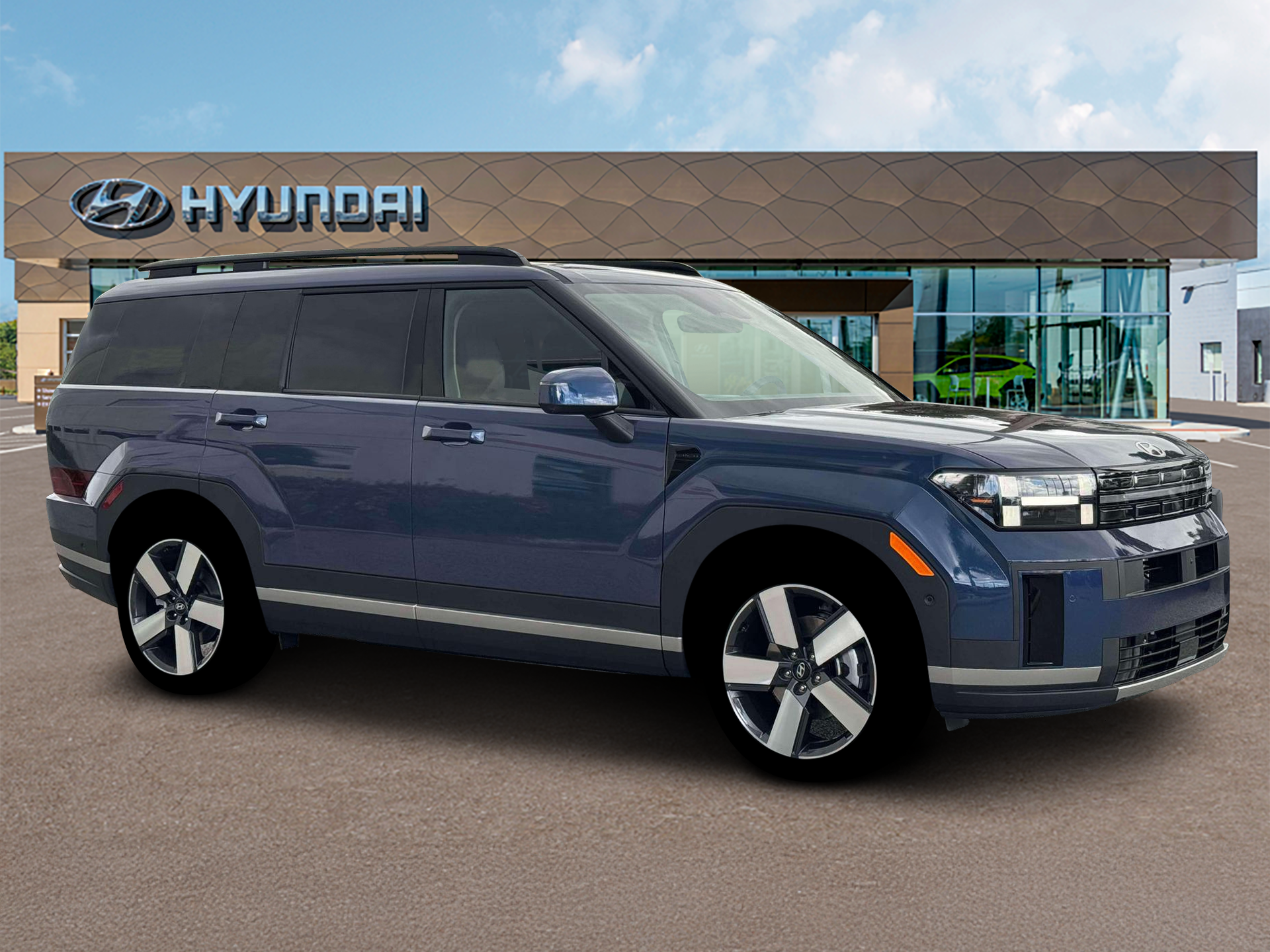 New 2026 Atlantis Blue Hyundai Limited AWD image 10