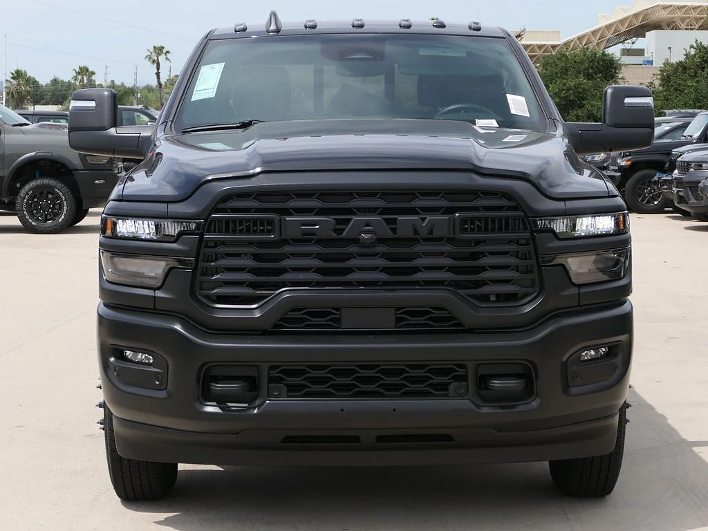 New 2026 Diamond Black Crystal Pearl Coat RAM Tradesman Crew Cab 4x4 8