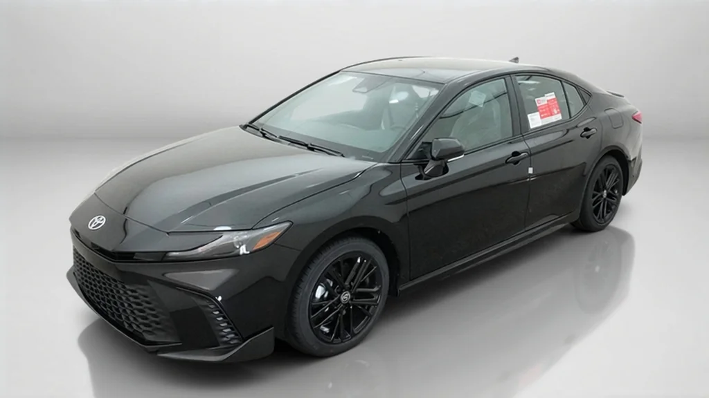 New 2026 Midnight Black Metallic Toyota SE image 14
