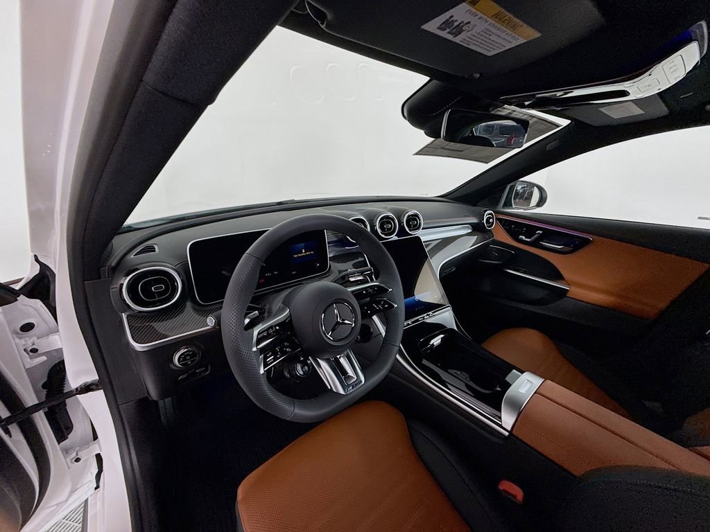 New 2026 Polar White Mercedes-Benz AMG® C 43 4MATIC® Sedan image 37