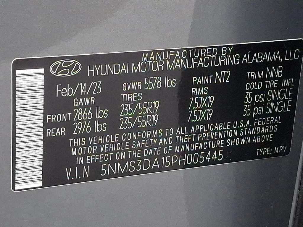 Certified Used 2023 Gray Hyundai SEL Premium image 27