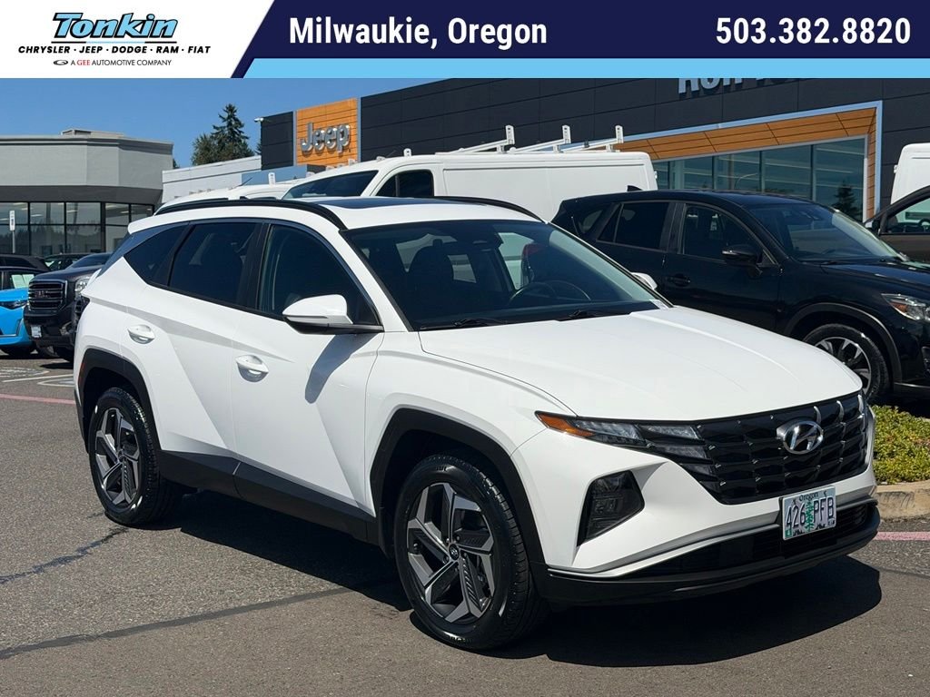 Used 2023 Serenity White Pearl Hyundai SEL image 1