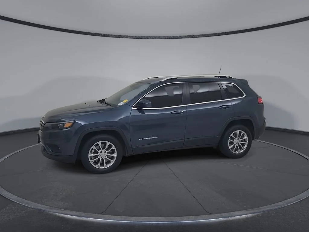 Certified Used 2021 Blue Jeep Latitude Lux image 8