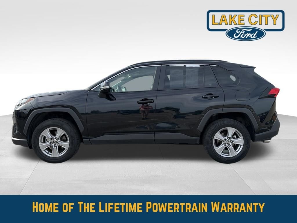 Used 2025 Toyota RAV4 XLE with VIN 2T3P1RFV9SW562402 for sale in Lake City, Minnesota