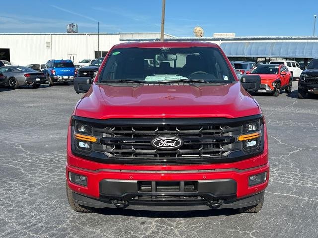 New 2025 Rapid Red Metallic Tinted Clearcoat Ford XLT image 8