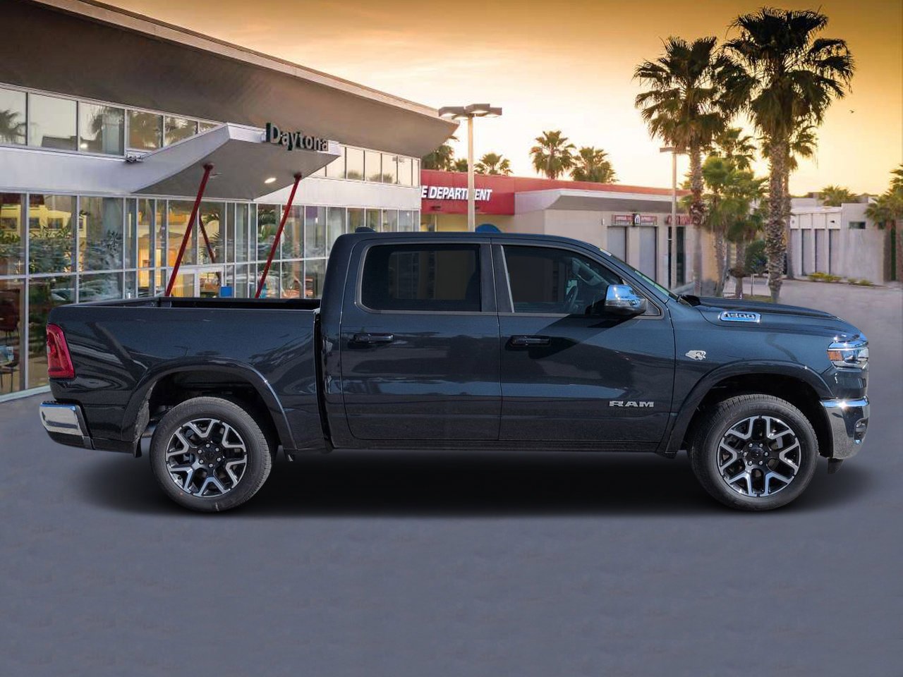 New 2026 Forged Blue Metallic RAM Laramie image 2