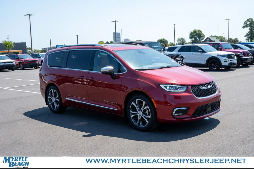 New 2026 Red Hot Pearl-Coat Exterior Paint Chrysler Pinnacle image 8