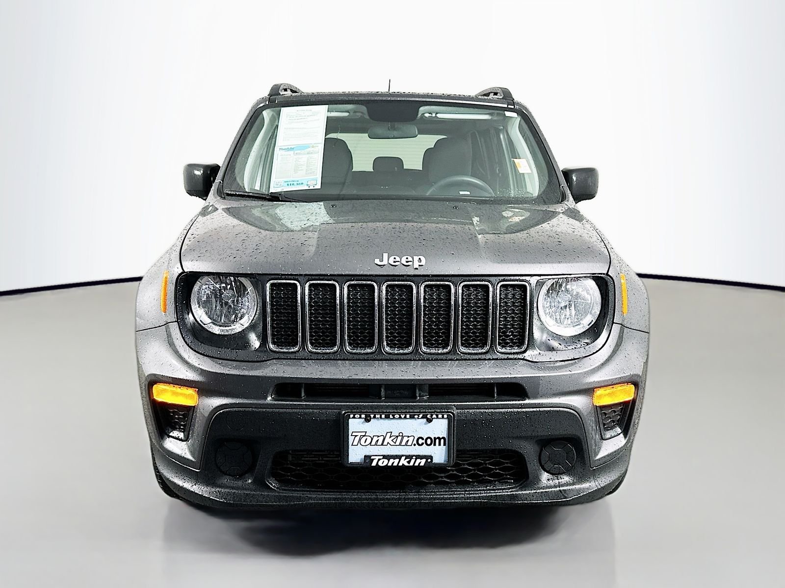 Used 2020 Granite Crystal Metallic Clearcoat Jeep Sport image 2