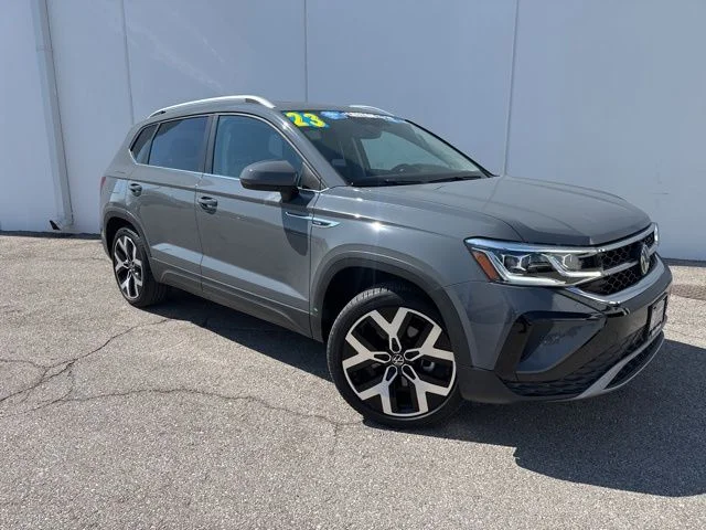 Certified 2023 Volkswagen Taos SEL with VIN 3VV2X7B25PM333749 for sale in Kansas City
