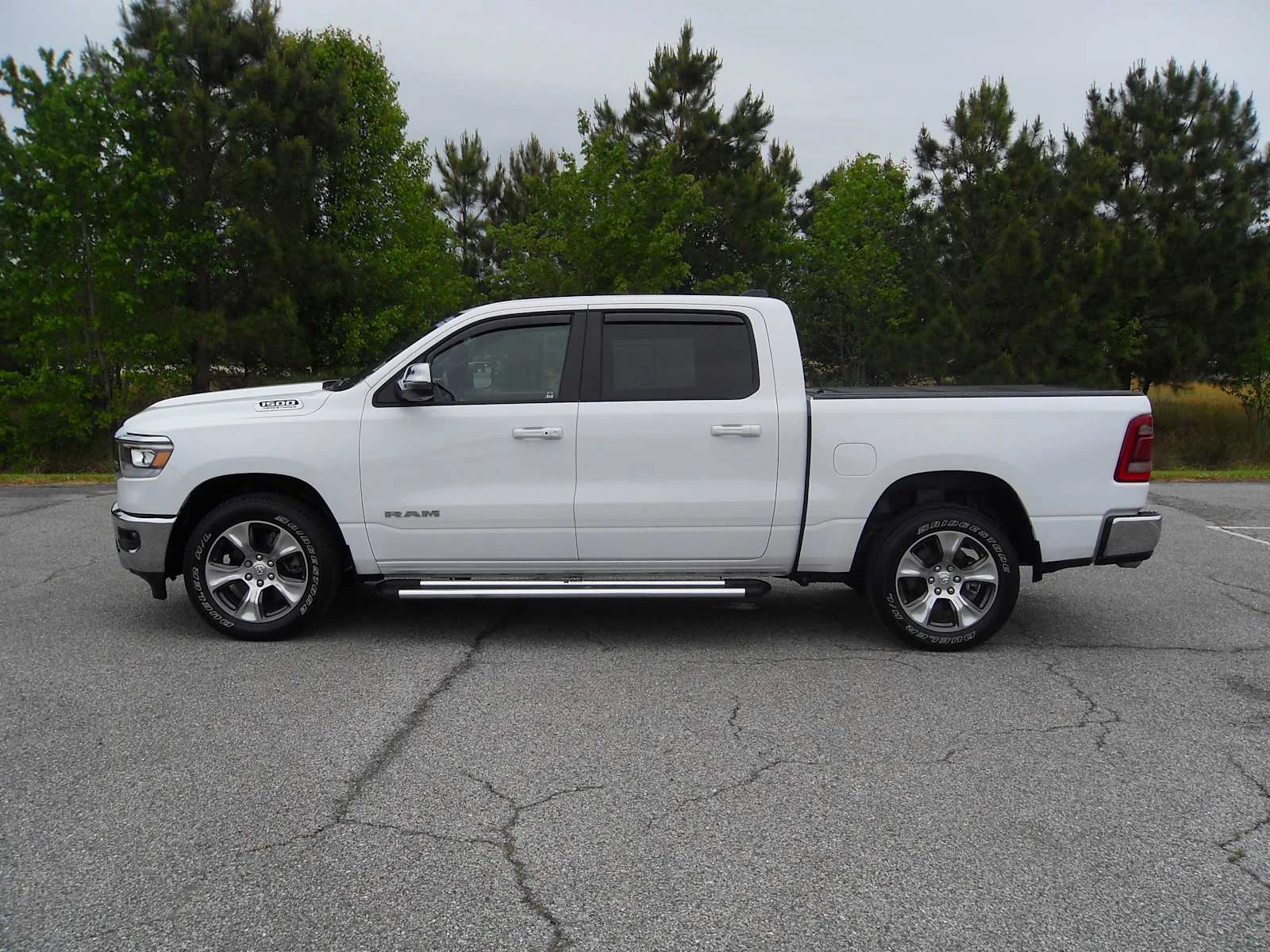 Used 2023 Bright White Clearcoat Ram Laramie image 2