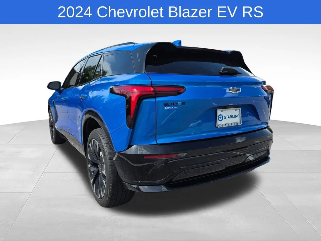Used 2024 Riptide Blue Metallic Chevrolet RS image 7