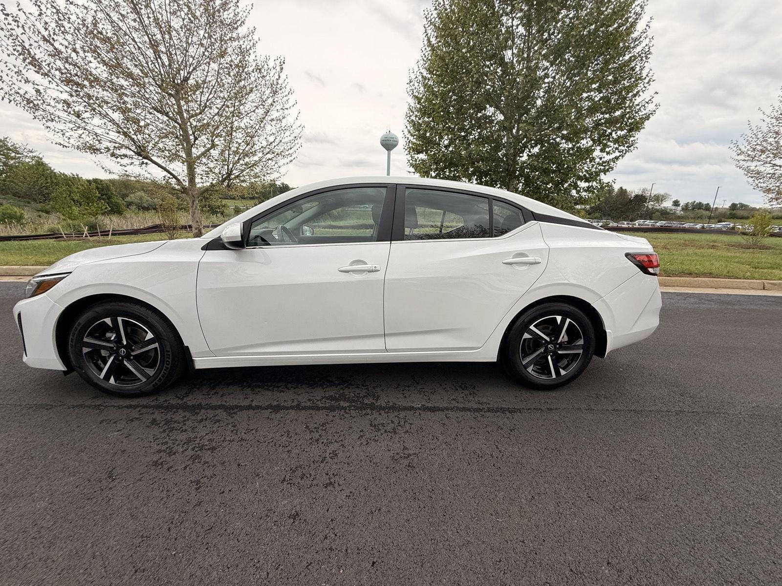 Used 2024 Aspen White Tricoat Nissan SV image 6
