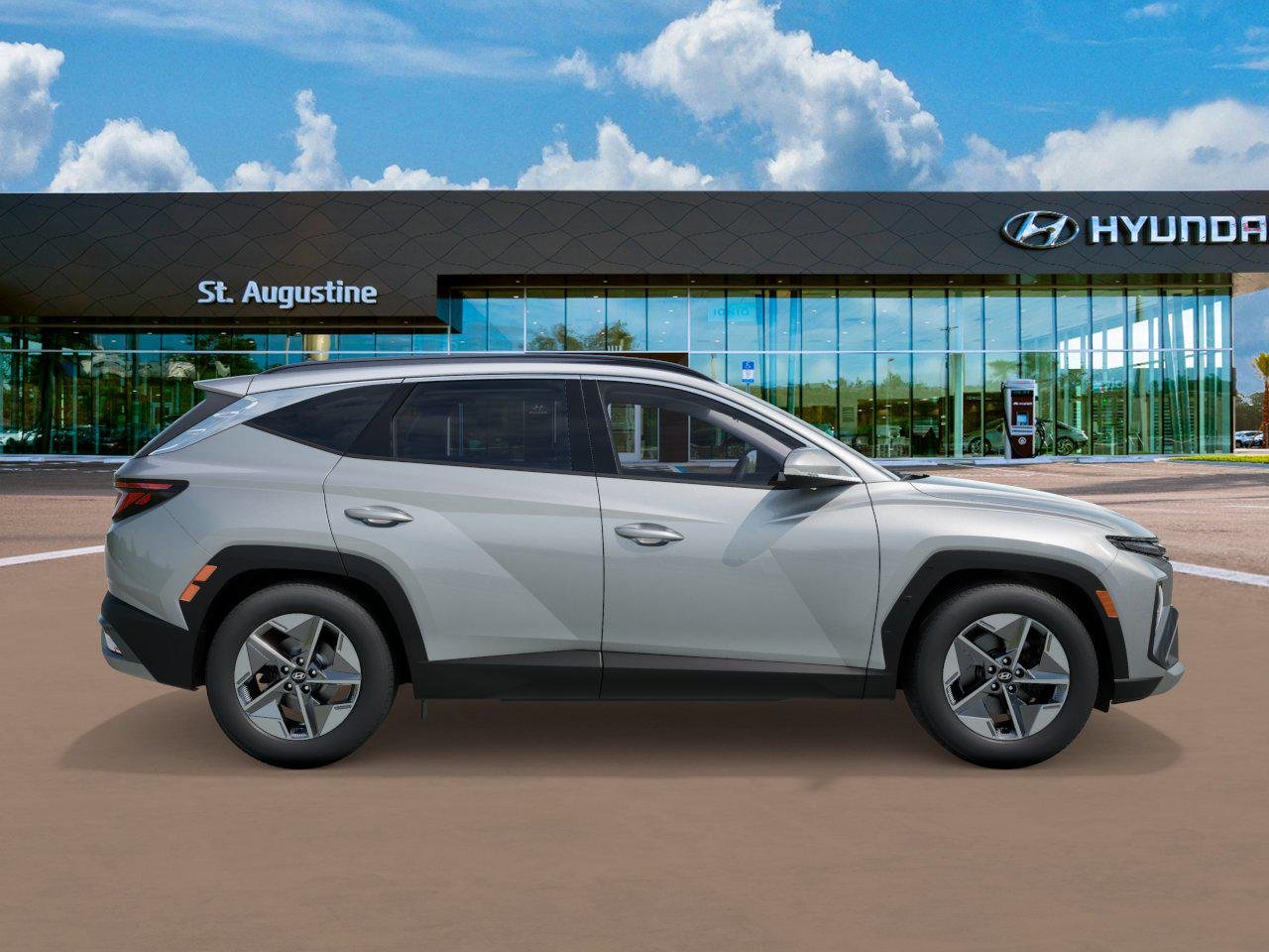 New 2026 Shimmering Silver Hyundai SEL FWD image 7
