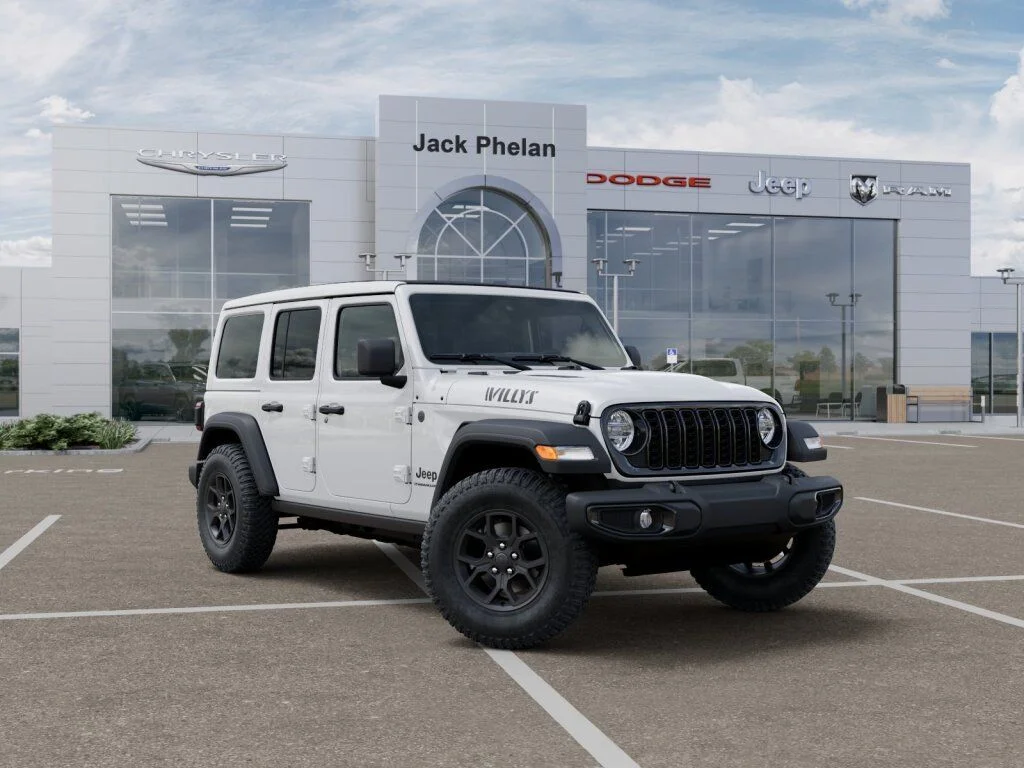 New 2026 Bright White Clear Coat Jeep Willys image 5