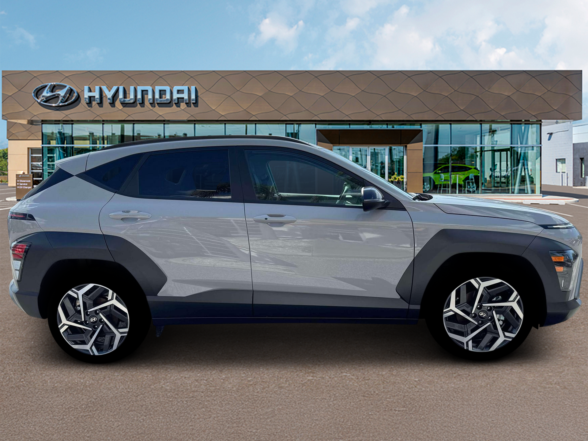 New 2026 Cyber Gray Metallic Hyundai SEL Premium FWD image 9