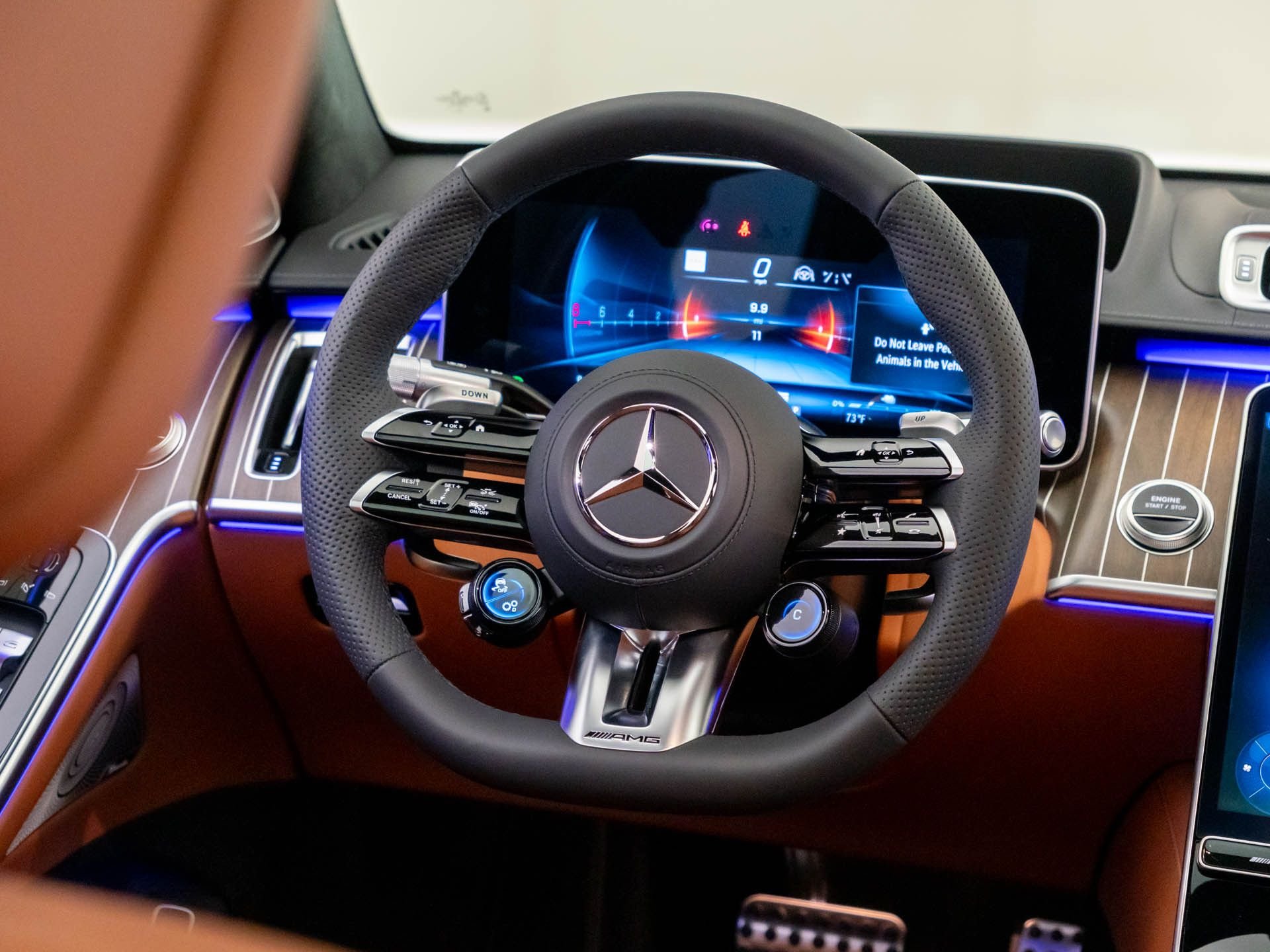 New 2026 Blue Mercedes-Benz S 63 E AMG® image 11