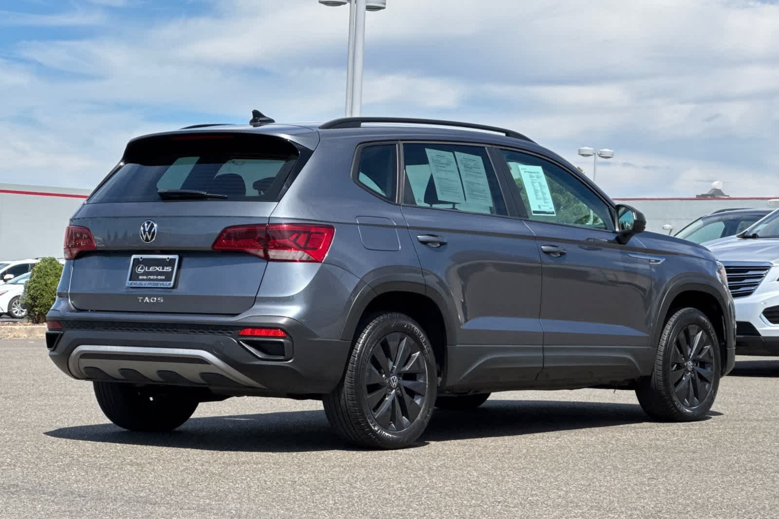 Used 2022 Platinum Gray Metallic Volkswagen S image 2