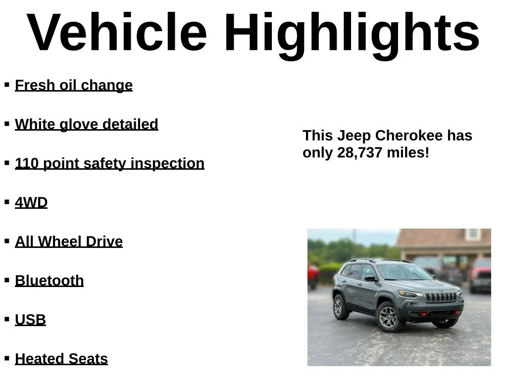 Used 2022 Gray Jeep Trailhawk image 38
