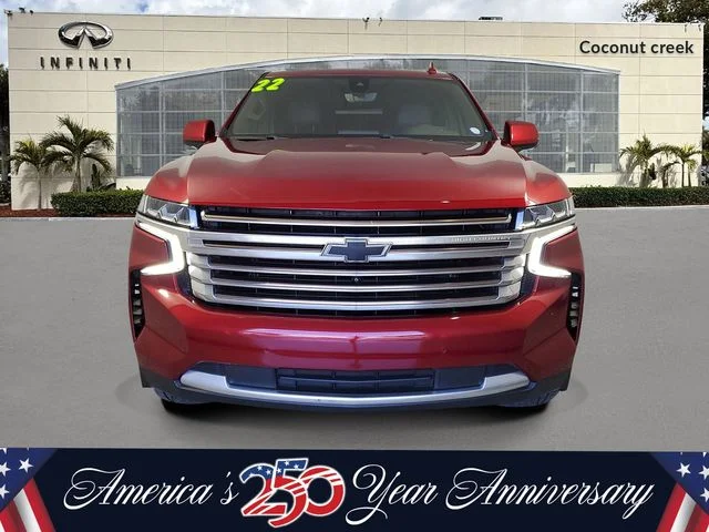 Used 2022 Red Chevrolet High Country image 2