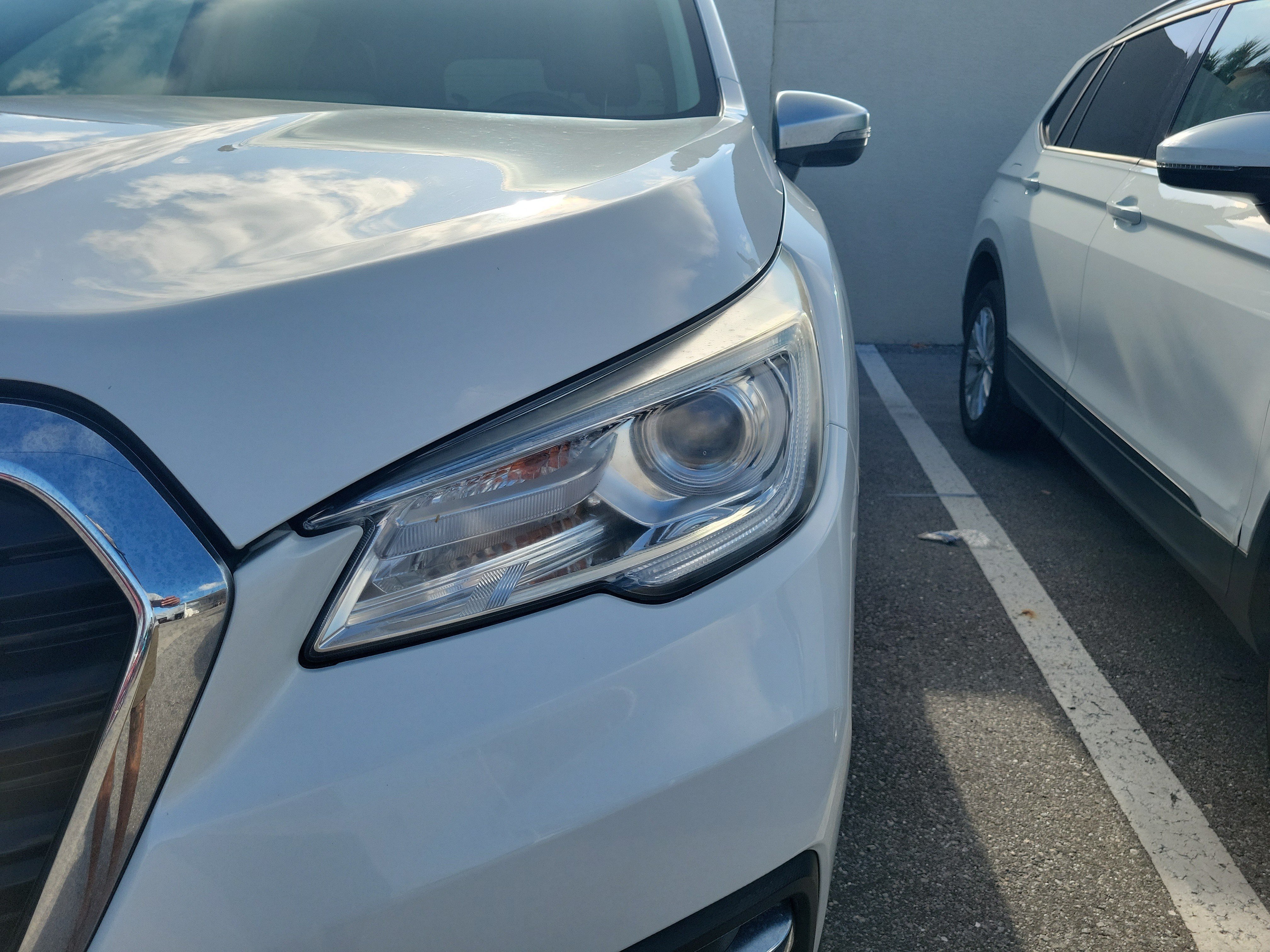 Used 2020 Crystal White Pearl Subaru Touring image 4