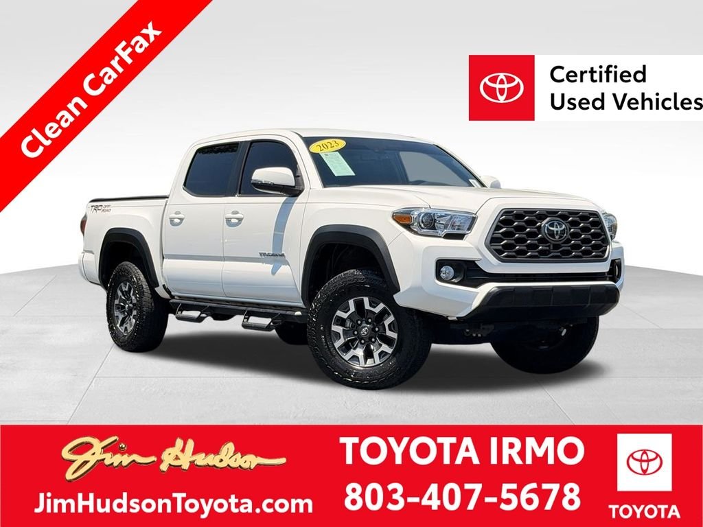 Certified Used 2023 White Toyota TRD Off-Road image 1