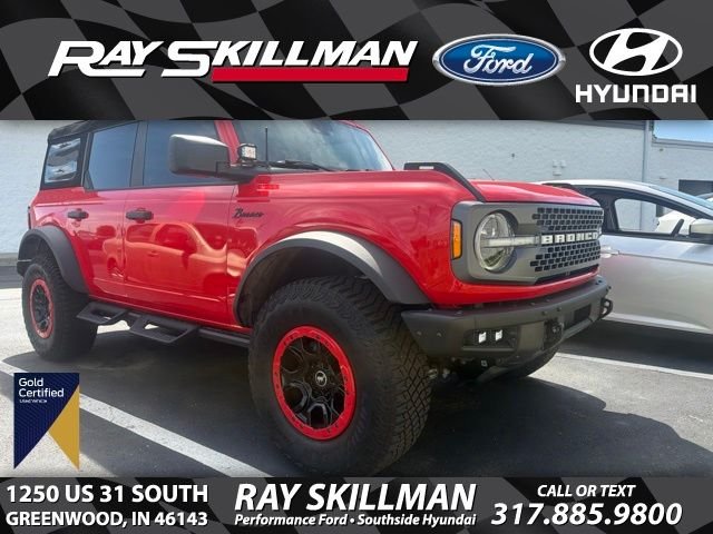 Used 2024 Red Ford Badlands image 1