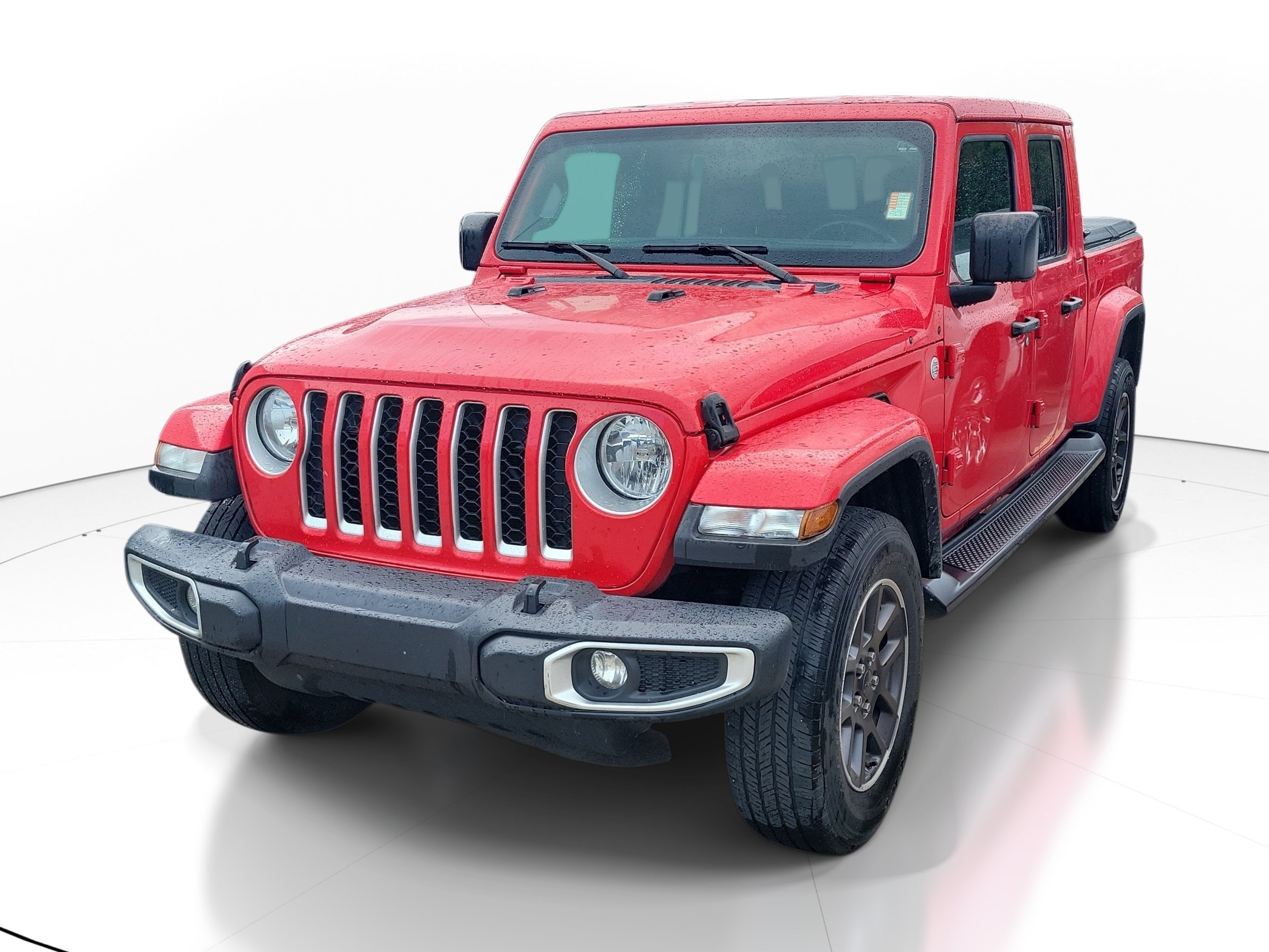Used 2022 Firecracker Red Clearcoat Jeep Overland image 3