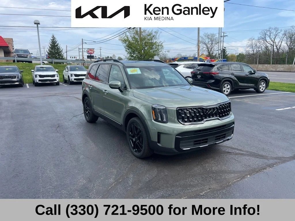 Certified Used 2024 Green Kia EX X-Line image 7