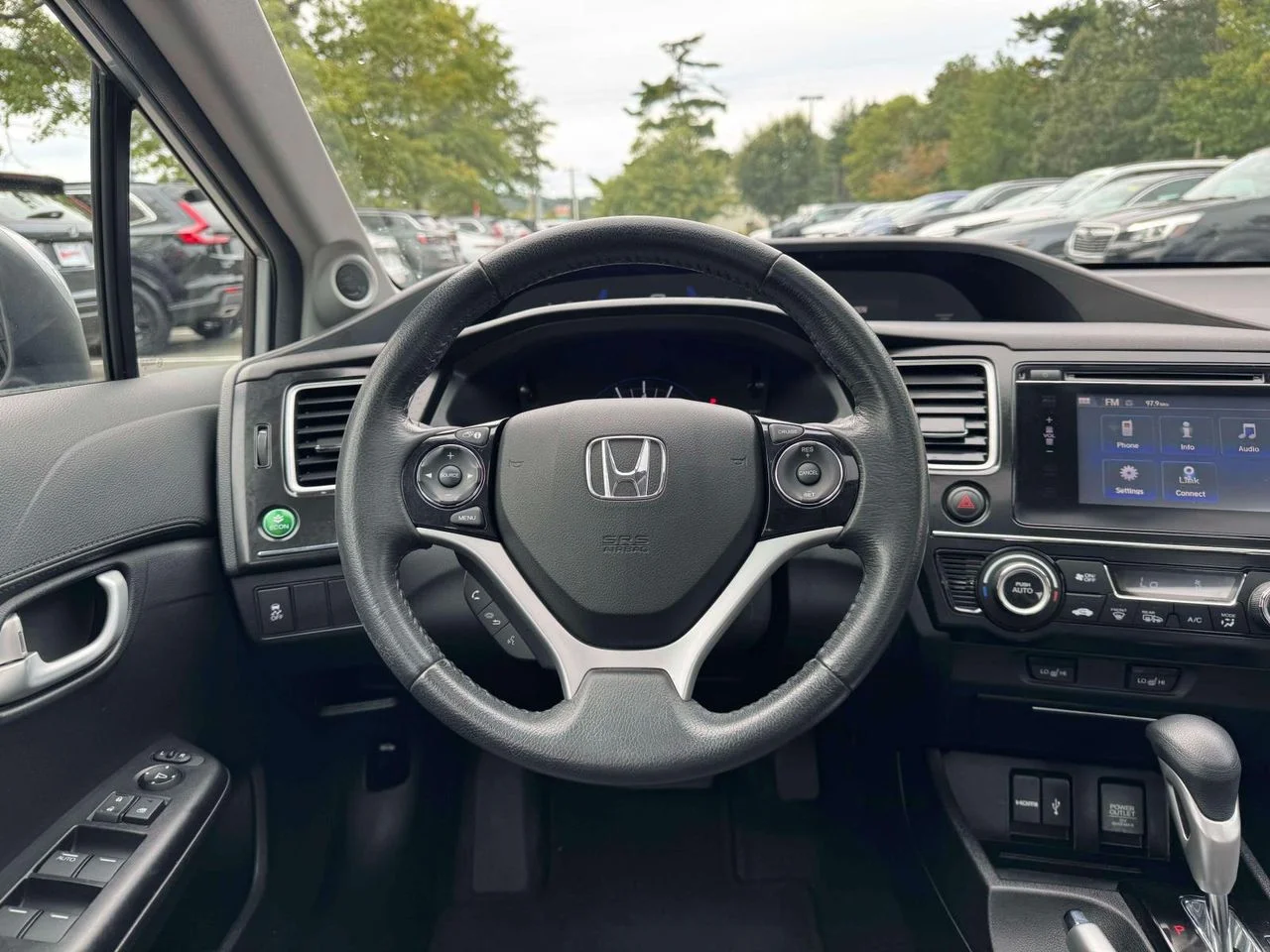 Certified Used 2015 Alabaster Silver Metallic Honda EX-L image 24