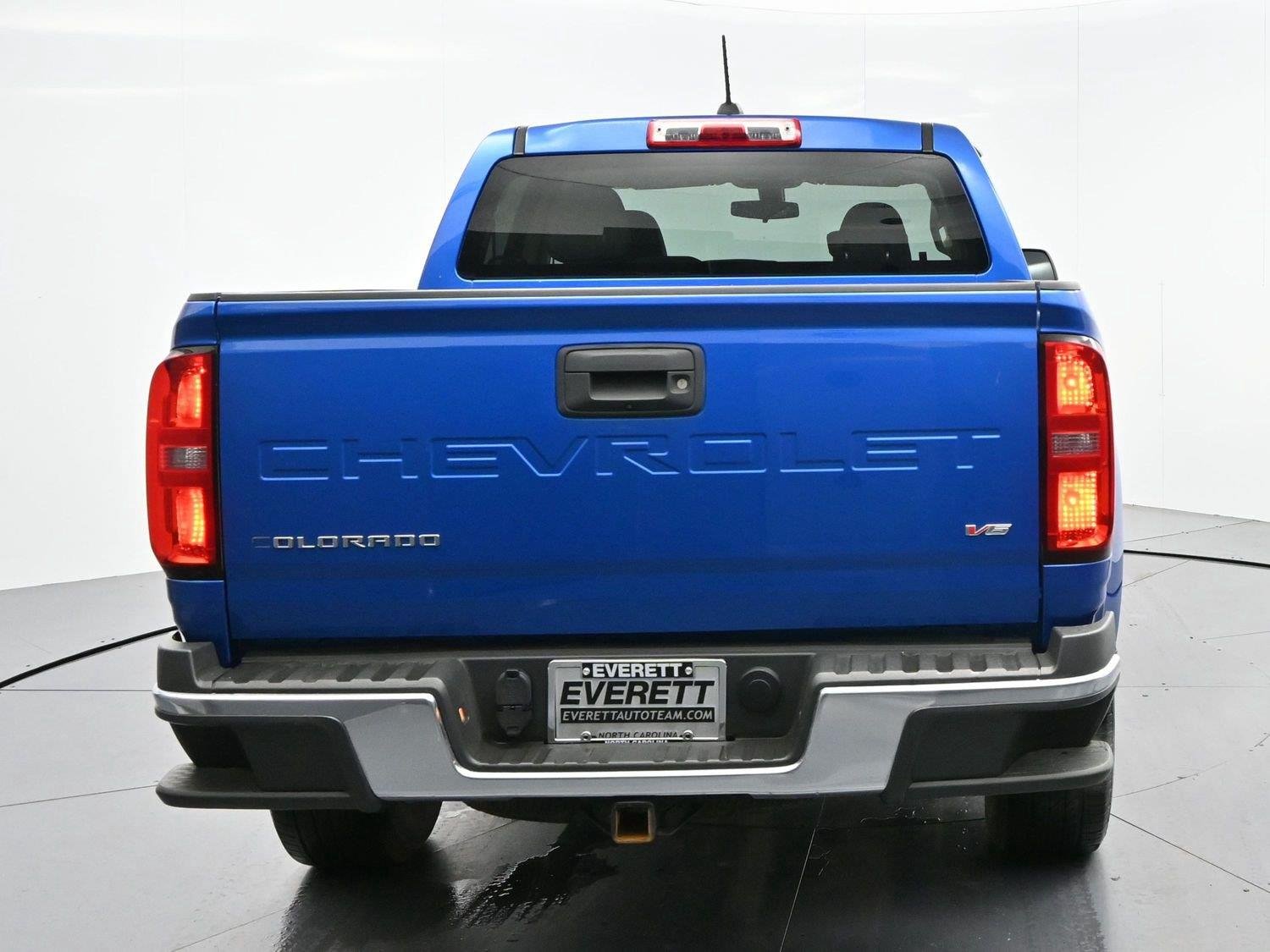 Used 2022 BRIGHT BLUE METALLIC Chevrolet 4WD Work Truck image 6