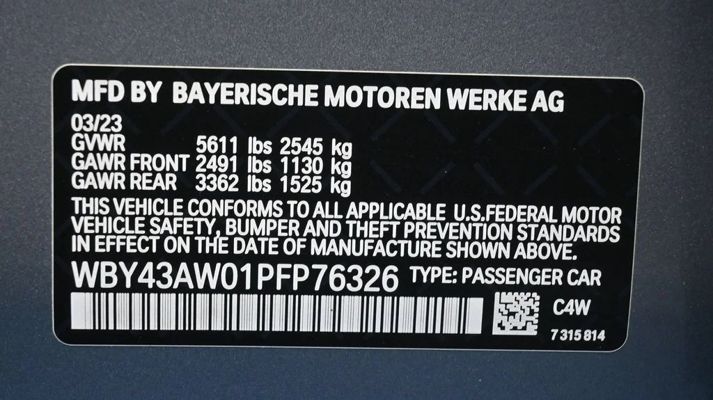 Certified Used 2023 Skyscraper Grey Metallic BMW eDrive35 image 23