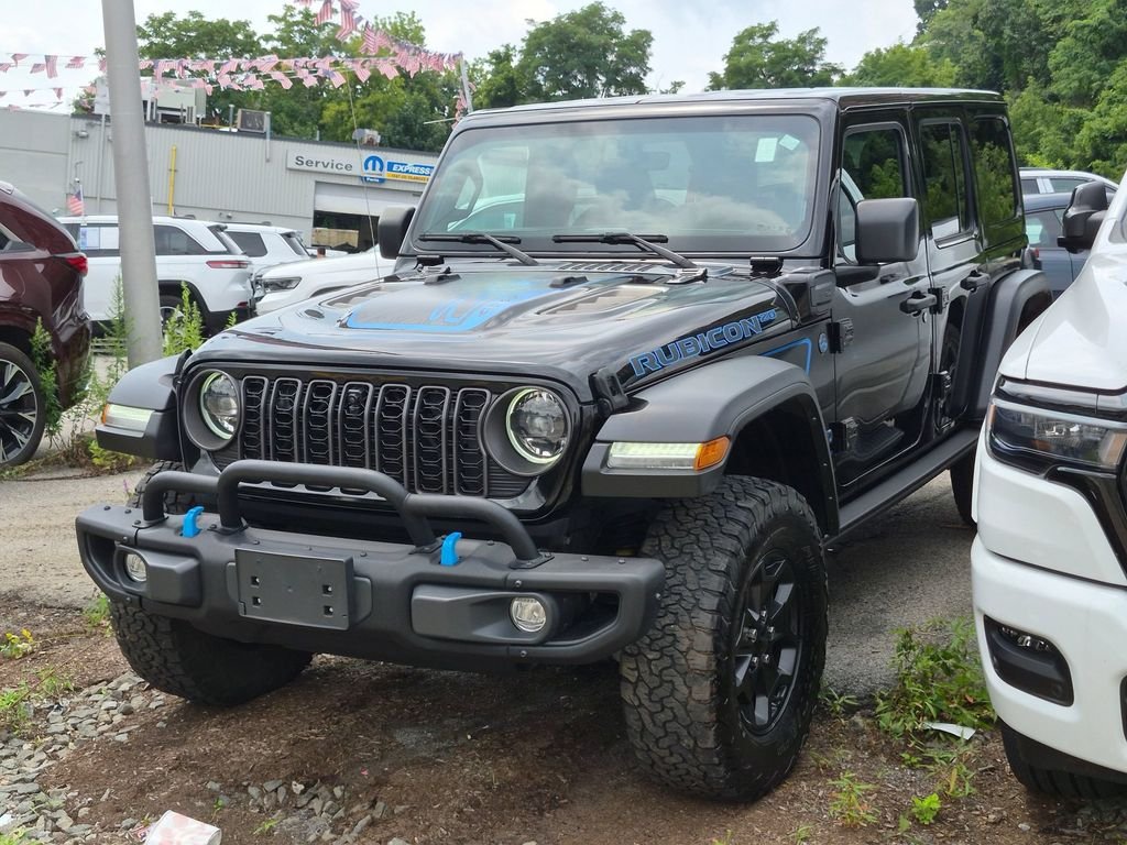 Used 2023 Black Jeep Rubicon 20th Anniversary Edition 4xe image 2