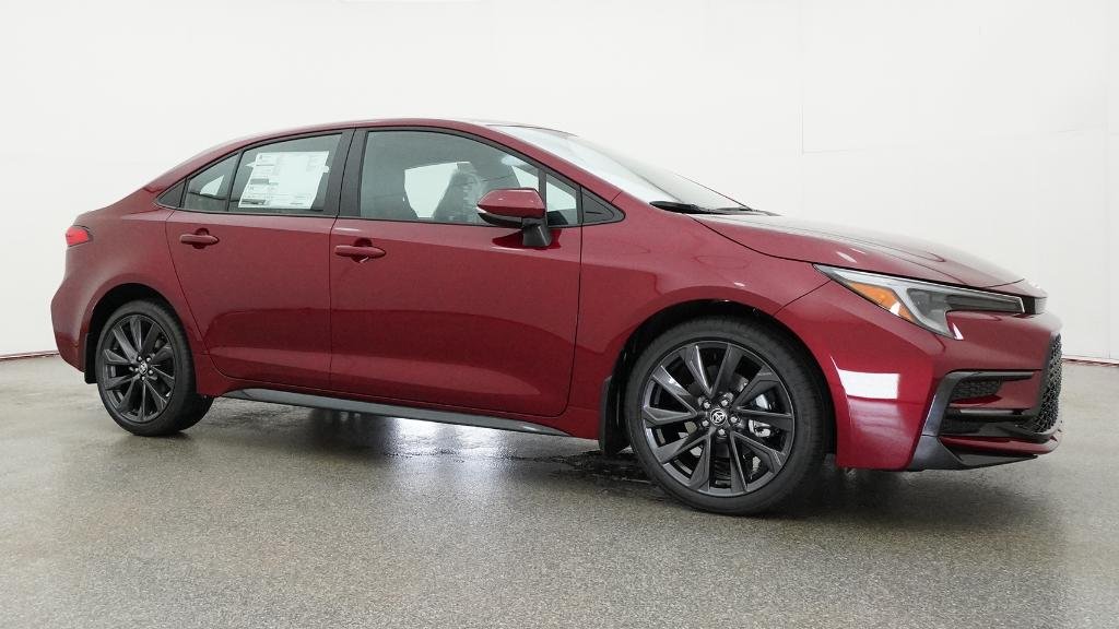 New 2026 Ruby Flare Pearl Toyota SE image 8