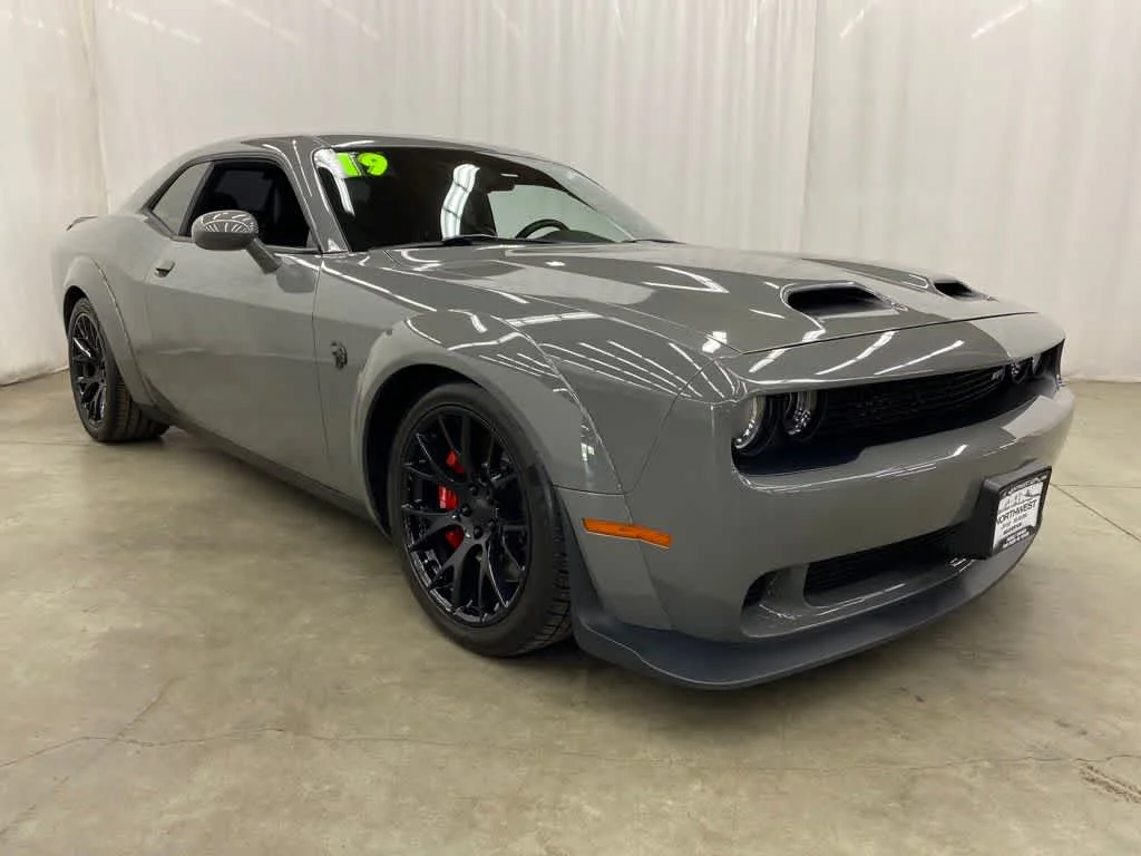 Used 2019 Destroyer Gray Clearcoat Dodge SRT Hellcat Redeye image 8