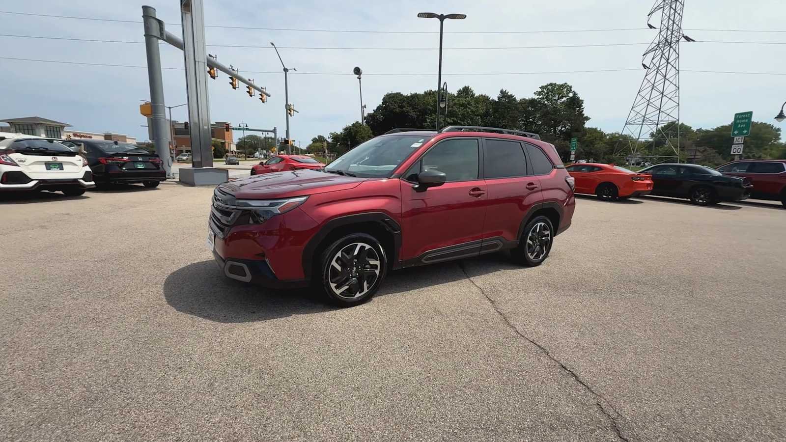 Used 2025 Red Subaru Limited image 4