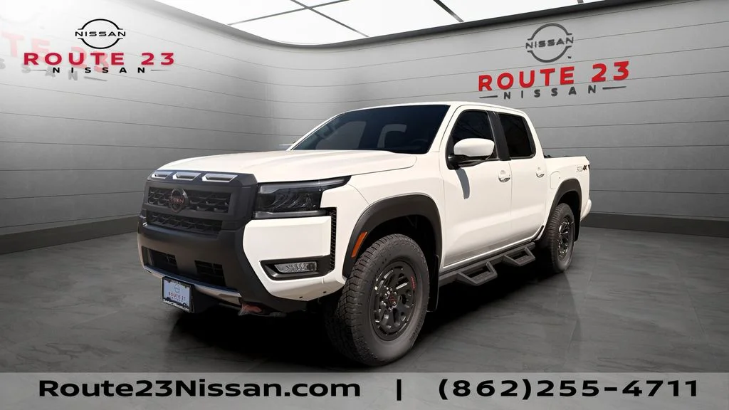 New 2026 White Nissan Crew Cab PRO-4X® image 1