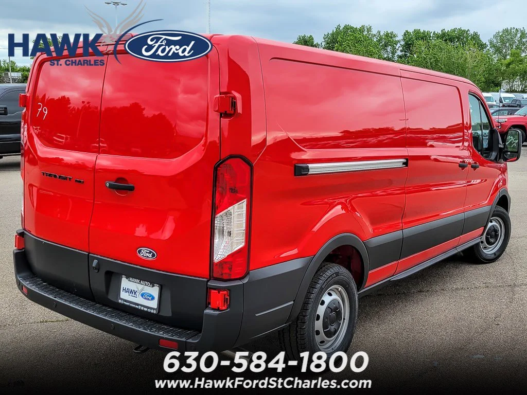 New 2026 Race Red Ford Cargo Van image 6