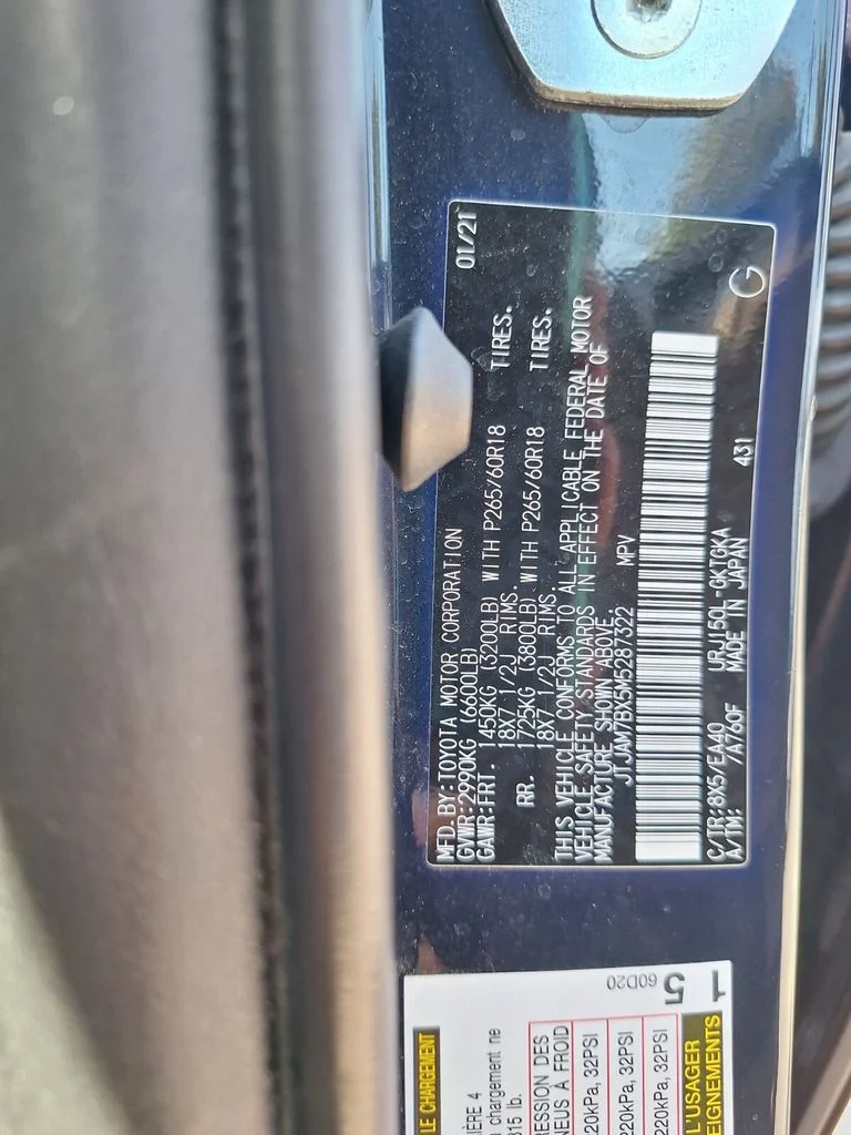 Used 2021 Blue Lexus 460 image 36