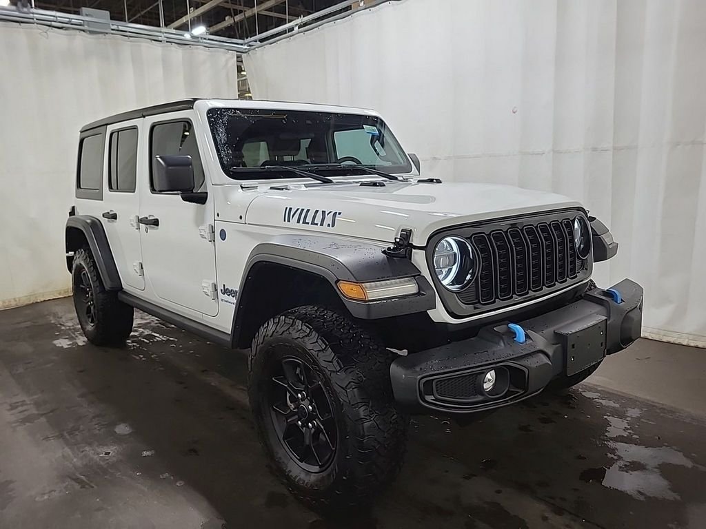 Used 2024 White Jeep Willys 4xe image 3
