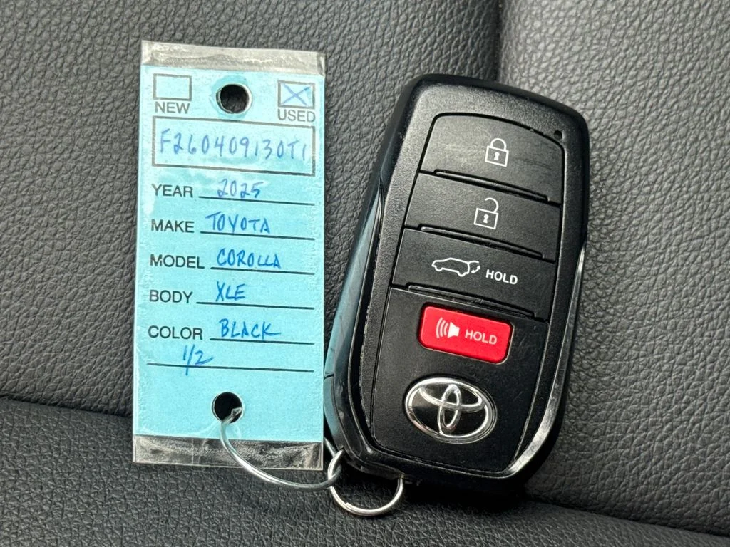 Used 2025 Jet Black Toyota XLE image 50