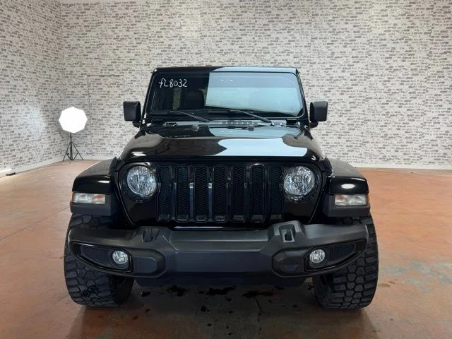 Used 2021 Black Jeep Unlimited Sahara Altitude image 2