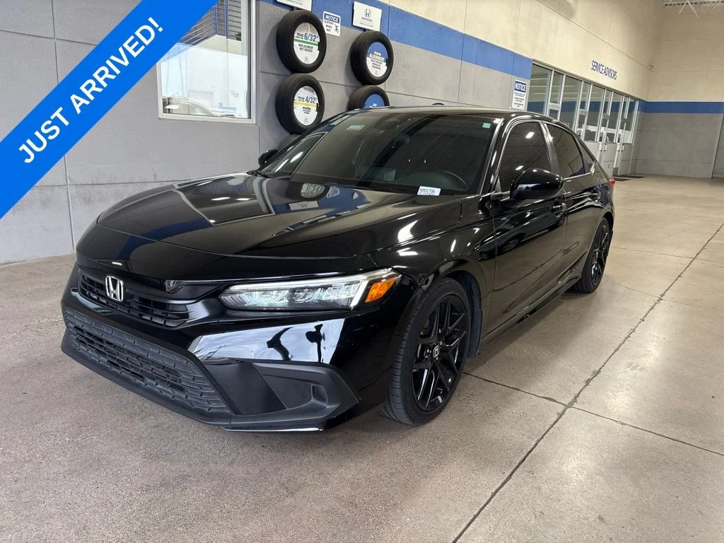 Certified Used 2024 Crystal Black Pearl Honda Sport image 1