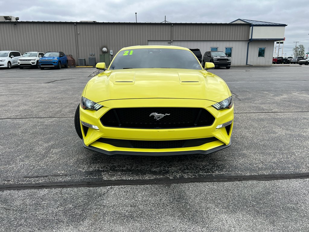 Used 2021 Grabber Yellow Ford GT Premium image 3